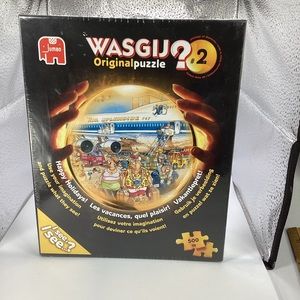 Wasgu. original jumbo puzzle new. Happy Holidays #2